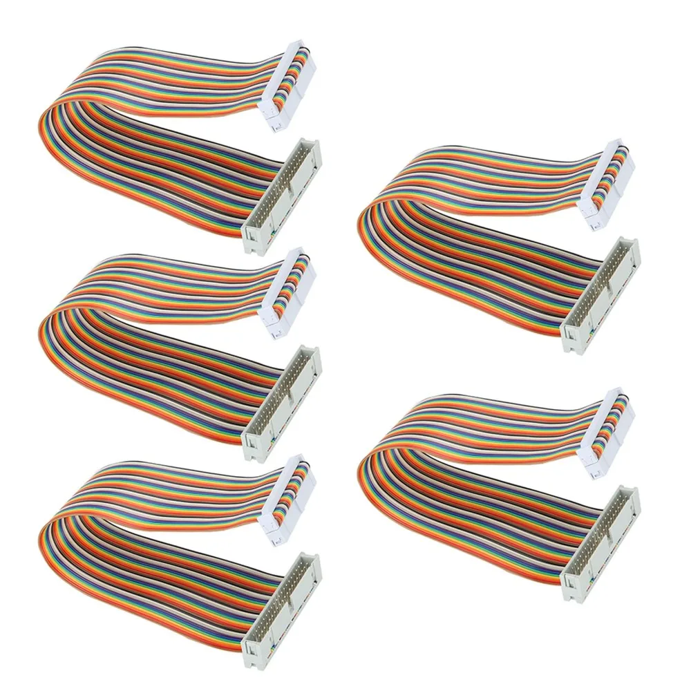 practical 40-Pin GPIO Cable Male to Female 20cm Extension Cable Jumper Ribbon Cables Electronic Projects