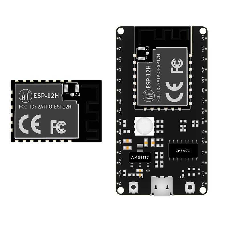 ESP32-S2 ESP-12H KIT ESP-12K KIT  ESP 12H ESP 12K ESP32 S2 Ai-Thinker Original sockets gold