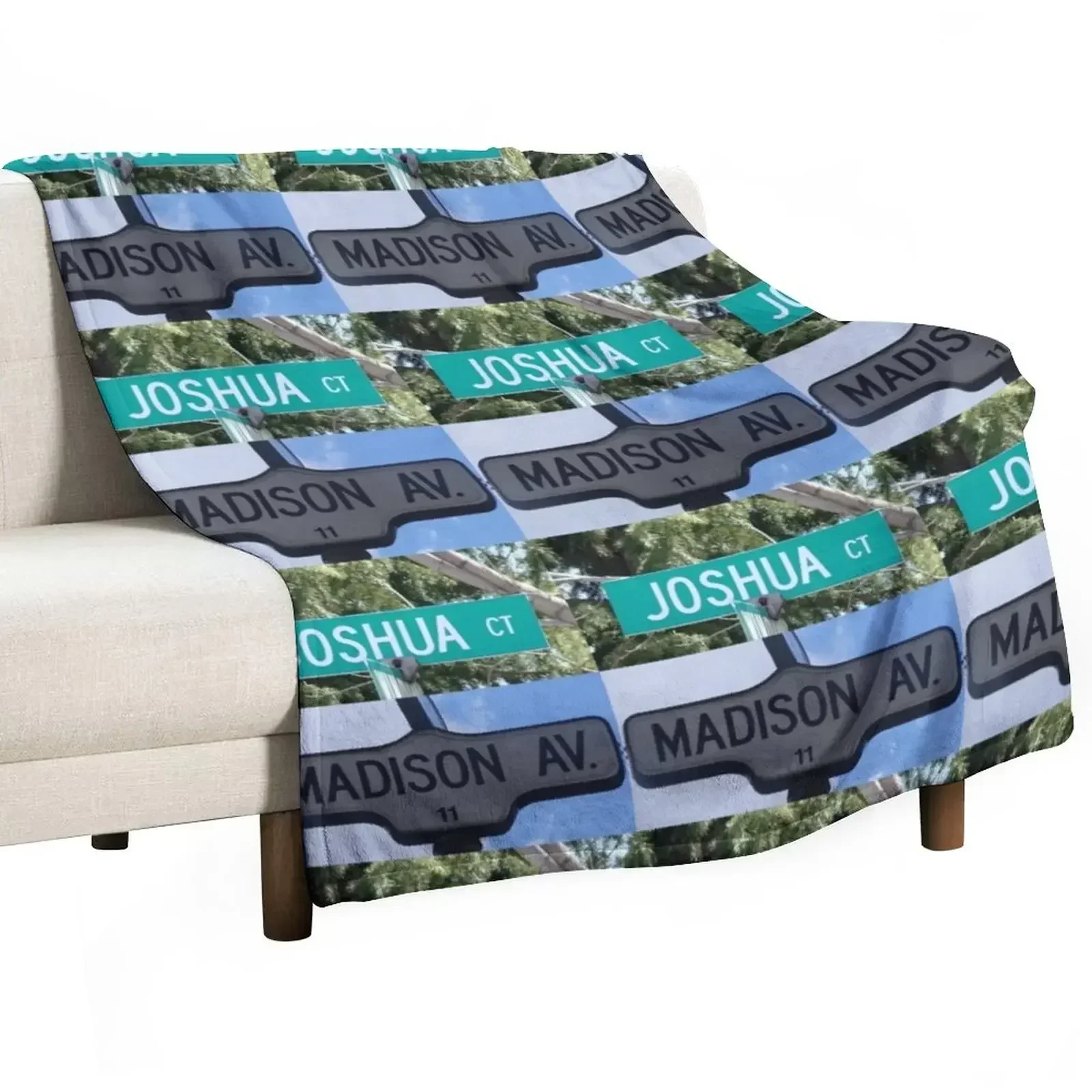 New Madison and Joshua Throw Blanket Single Blankets For Bed Multi-Purpose Sofa Blankets