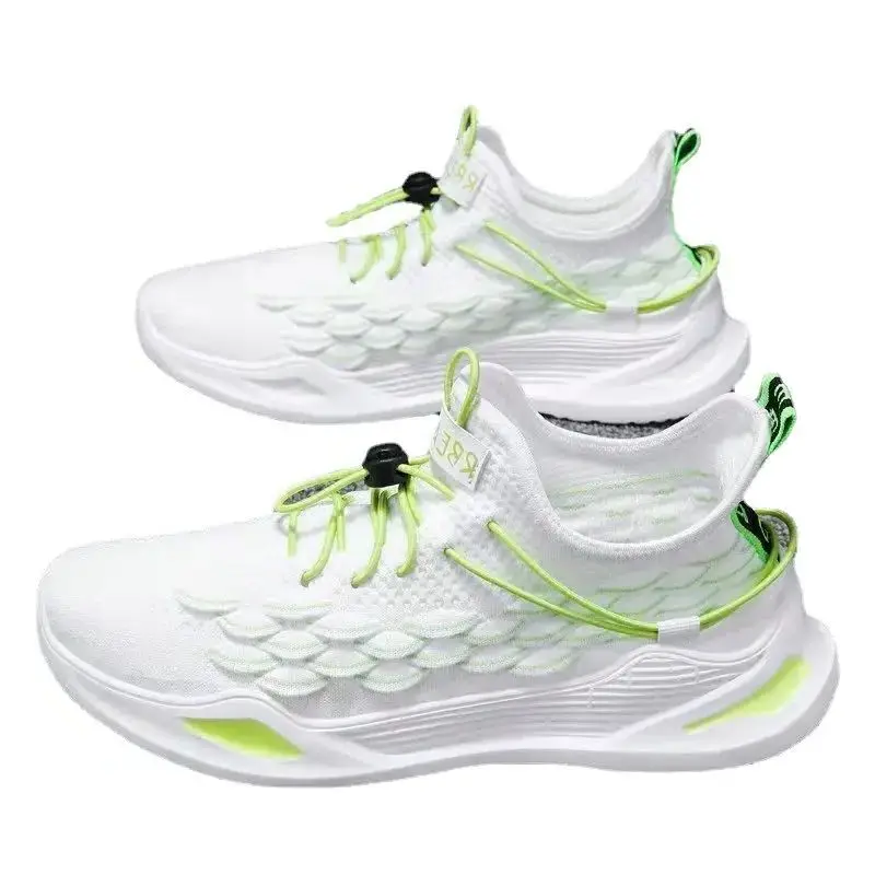 

2024 New Male Tennis Shoes Sneakers Men Comfortable Gym Sport Shoes Outdoor Adult Breathable Lightweight Footwear Plus Size 46