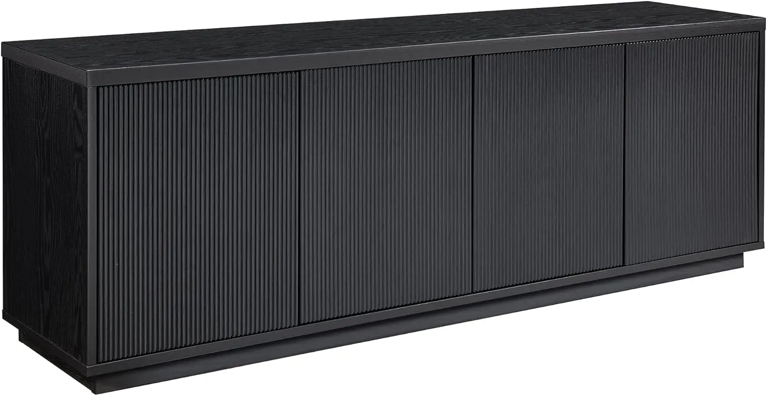 

Rectangular TV Stand for TV's up to 75" in Black Grain