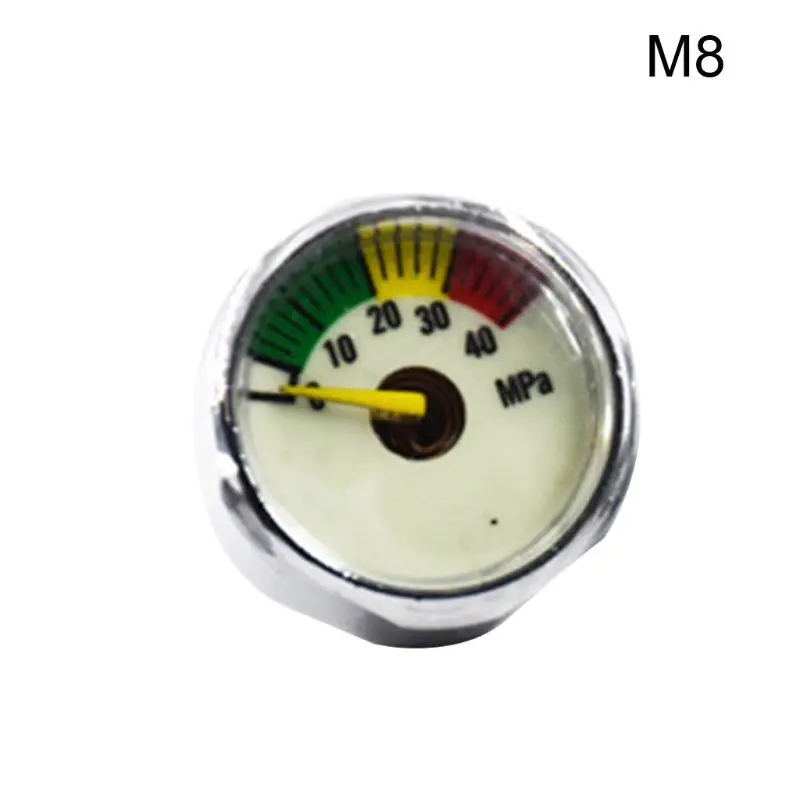 Compact Pressure Gauge Mini Pressure Gauge Manometer Air Compressor Pneumatic Hydraulic Fluid Pressure Meter Tester