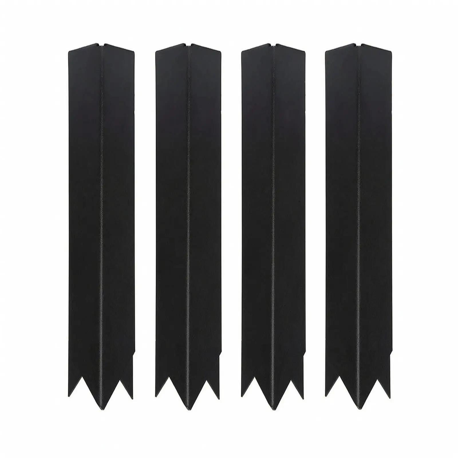 Black Coated Metal Landscape Border Corner Clamp 90 Degree Angle for Lawn Edging Raised Bed
