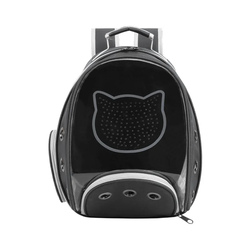 Imagem -03 - Gato Bolsa de Volta ao ar Livre Pet Transparente Viagem Portátil Respirável Mochila Adequado para Pequenos Cães e Gatos Espaço Cápsula Mochila