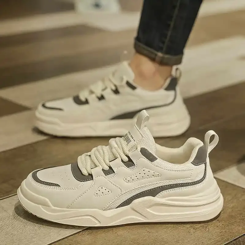 Zapatos planos de plataforma para primavera y otoño para hombre, zapatillas altas 44, botas deportivas para hombre, venta al por mayor para revender Premium Luxe, oferta baja con estilo