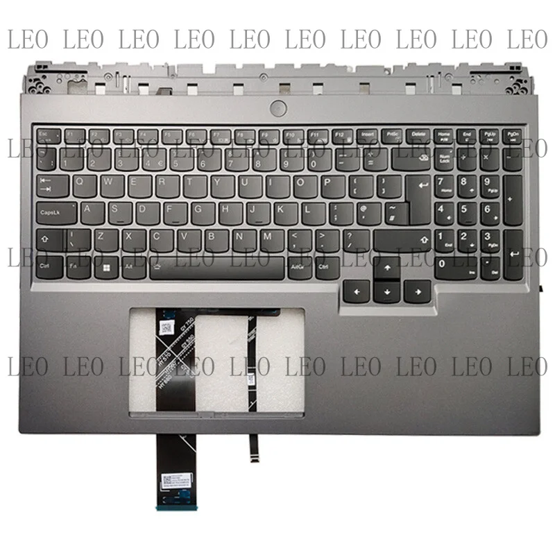 MY Laptop For Lenovo Legion 5 Pro-16ACH6H 5 Pro-16ITH6H UK Keyboard Palmrest Cover