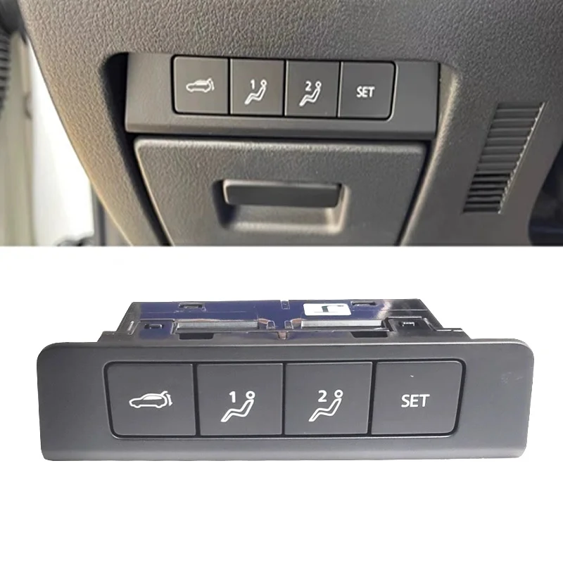 DHB6-66180 Car Interior Trunk Switch Button Replacement for Mazda 3 BP CX-30 2019-2023 Inner Rear Tailgate Switch Button