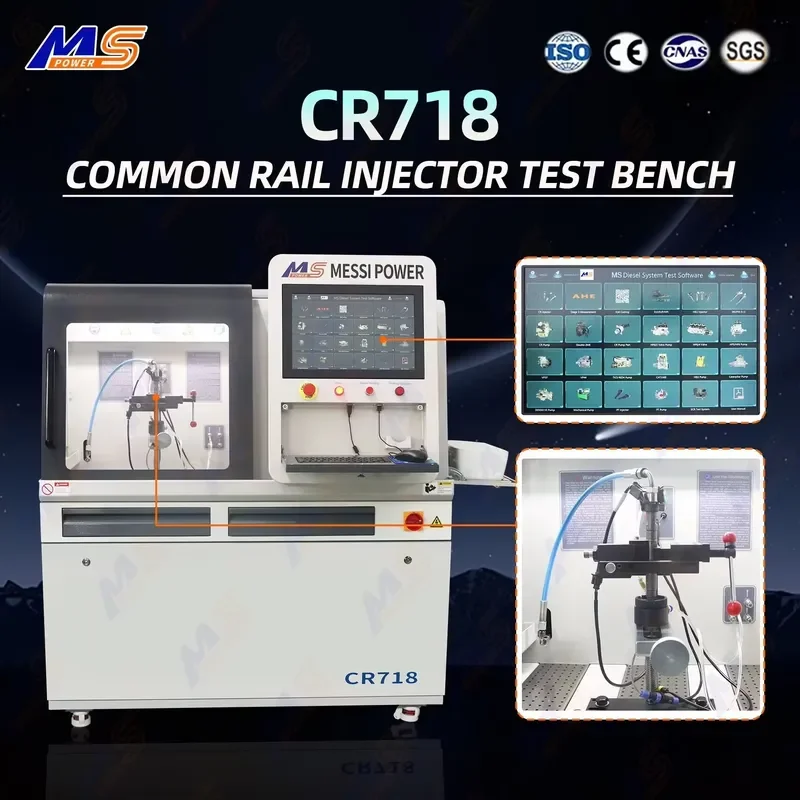 i CR718 Common Rail Injector Test Bench