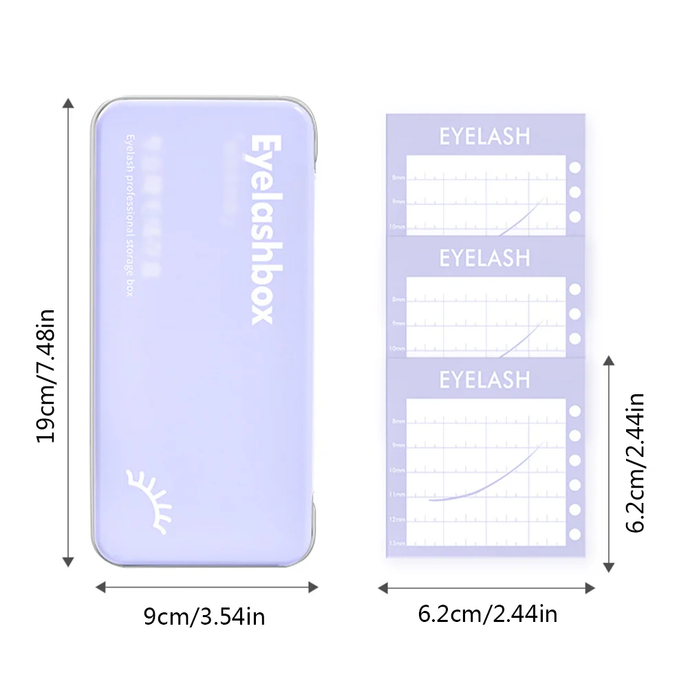 Eyelash grafting table,Portable eyelash organizer,eyelash box, Space saving storage box,Eyelash extension studio tool,Eyelash ex