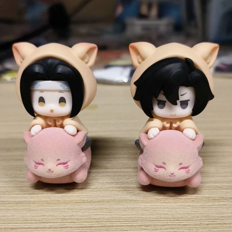New Hot Mo Dao Zu Shi Series Blind Box Cute Pet Ride Affinity Wei Wuxian Lan Zhan Cute Toy Anime Figure Mdzs Girl Festival Gift view 5
