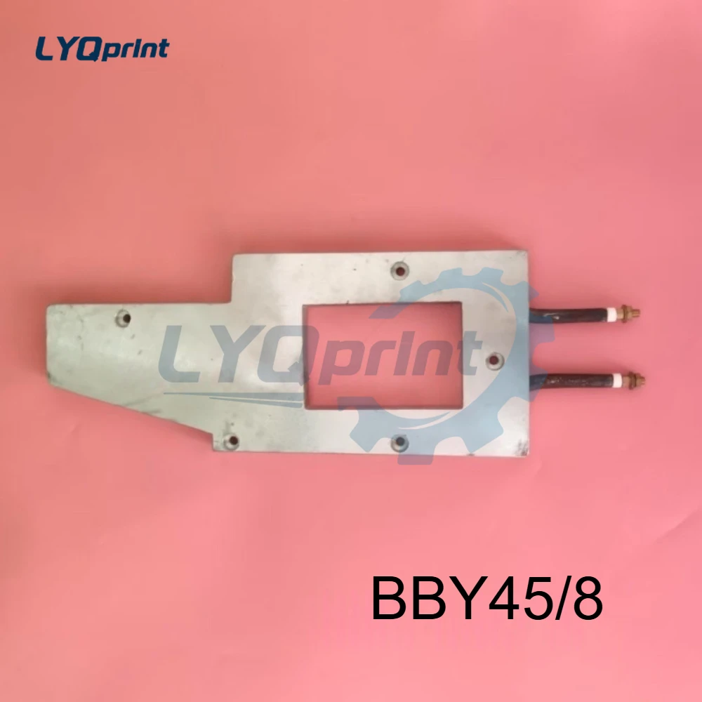 

Side Glue Pot Heating Plate With 5 / 8 Clips For Ziguang Disc Binding Machine Parts