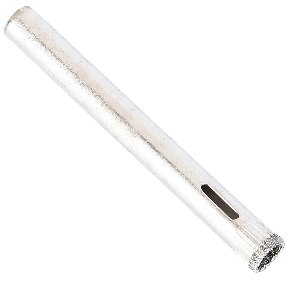Diamond Grit Diamond Hole Saw Round Shank Electroplated Surface Tile Drill Bit Side Opening Diamond Drill Bit Marble Drilling