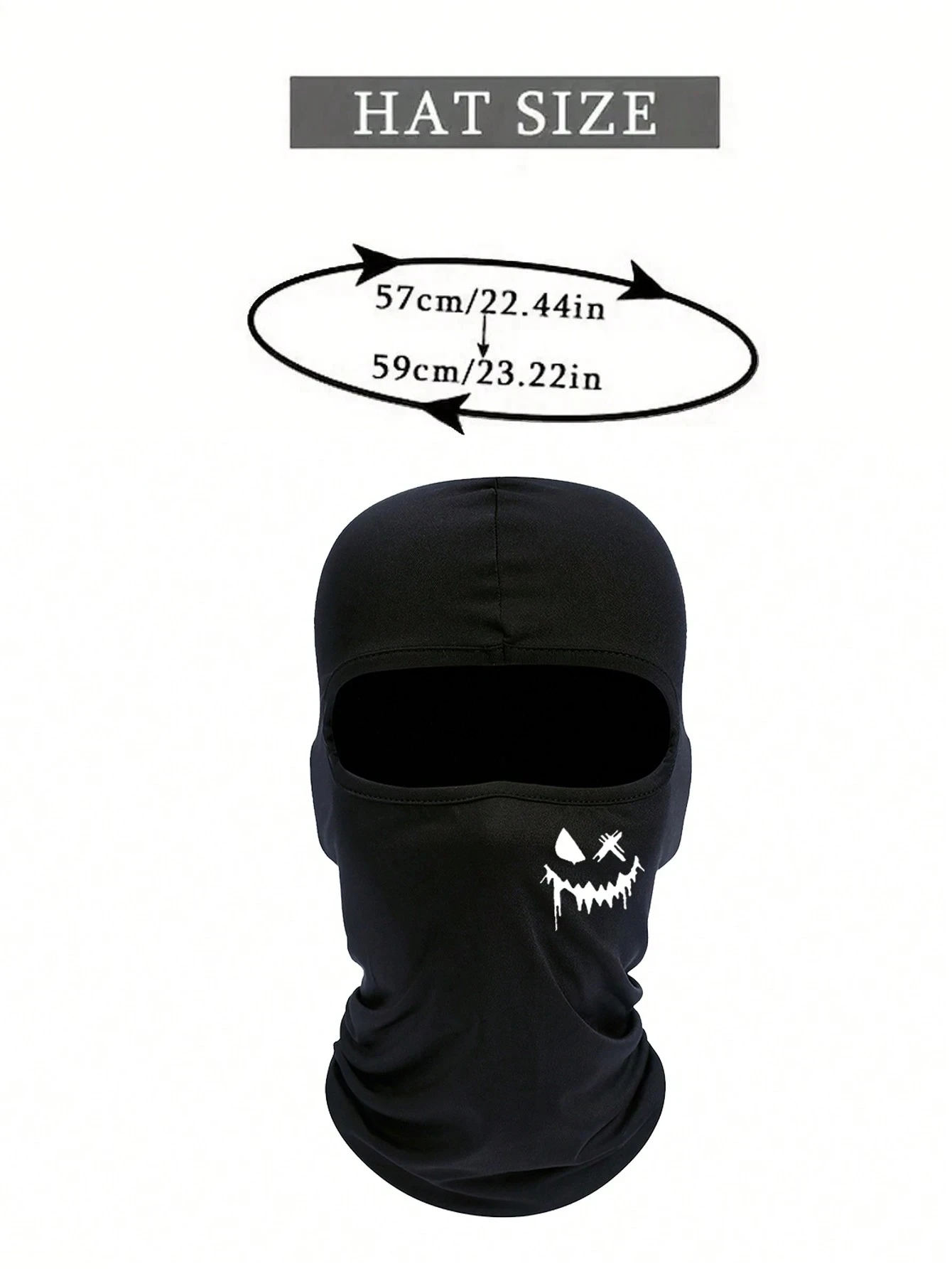 Musion Balaclava Motorcycle Mask Fashionable Print Suitable Men Women Windproof Sun Protection Full Face Breathable Mask