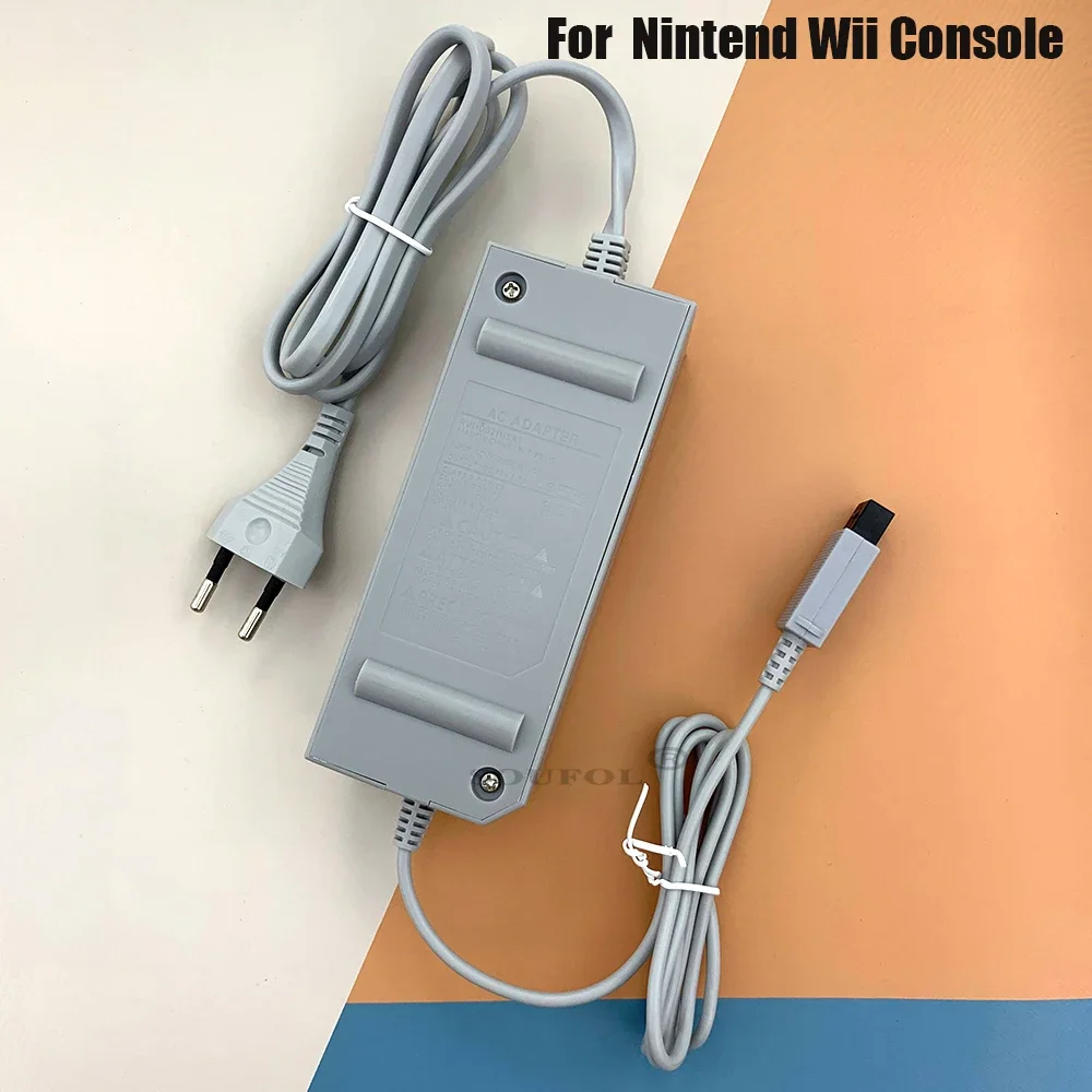 EU US Plug Power AC Adapter for Nintend WII Console Charing Cable Charger 100-240V DC 12V/3.7A Power Supply For Wii Console