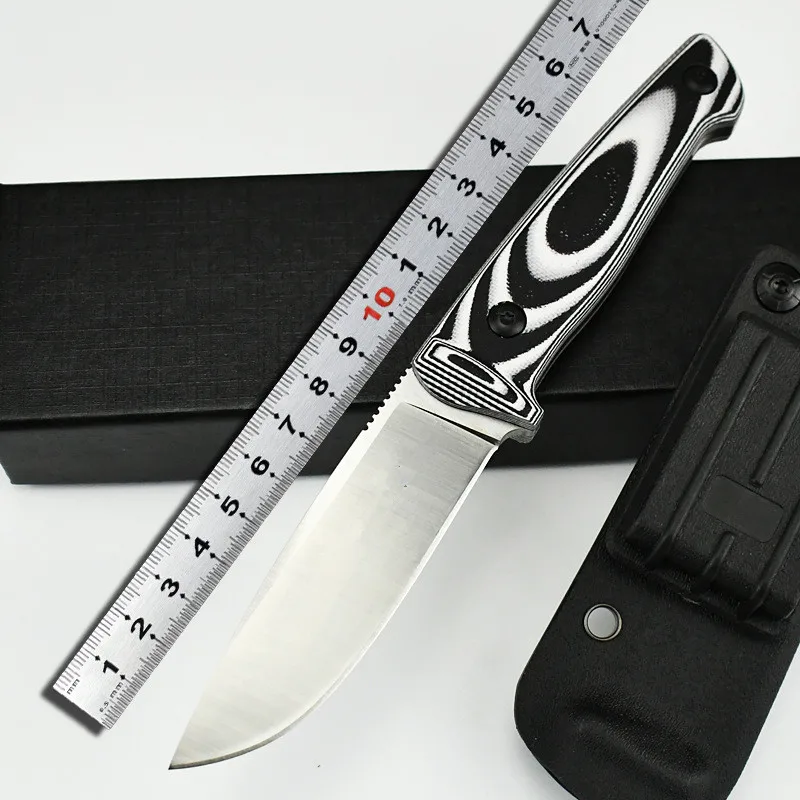 

KESIWO MN03 AUS-8 Blade Micarta/G10 Handle Utility EDC Outdoor Camping Survival Hunting Fixed Blade Knife