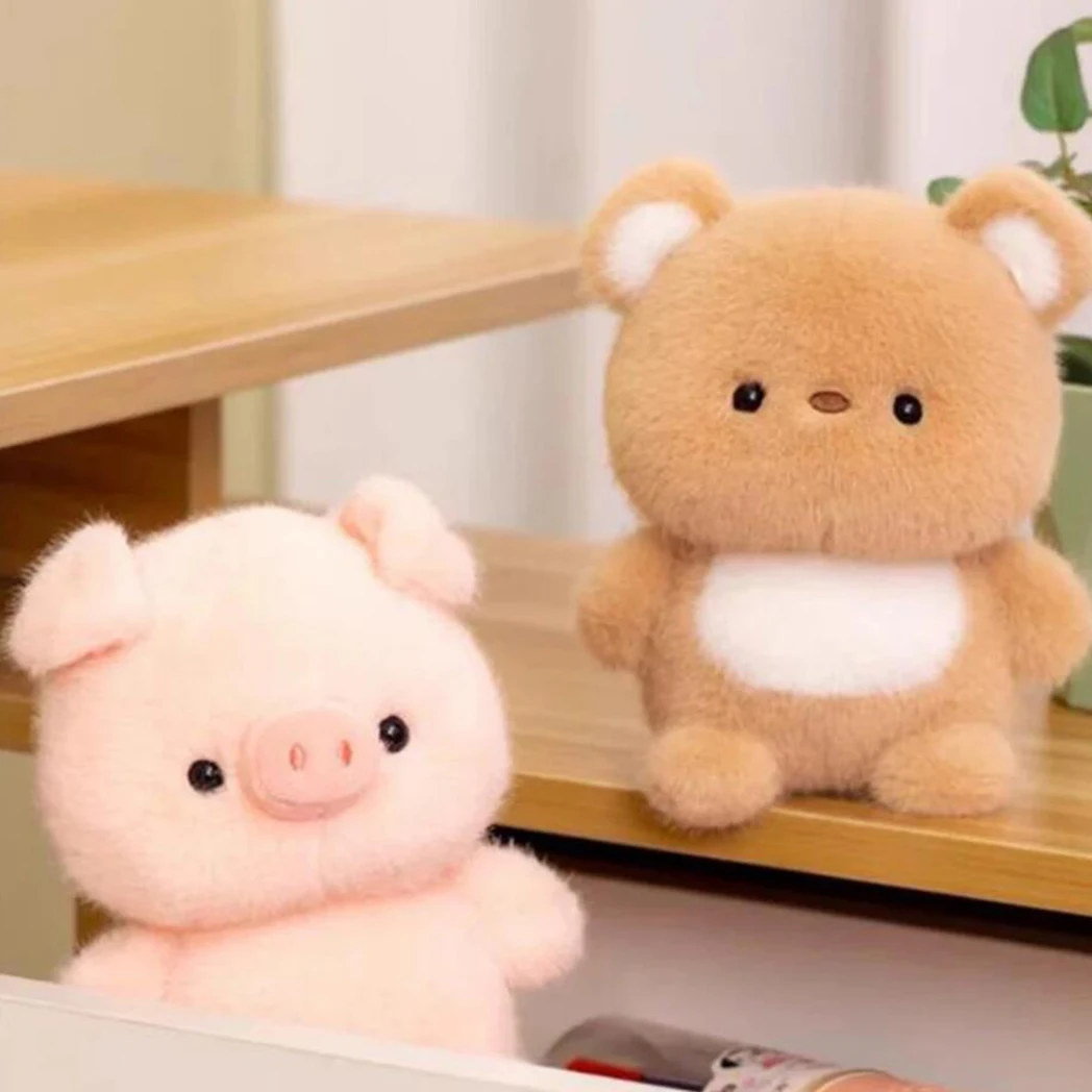 15 cm simpatico animale peluche per bambini tavolo bambola ornamenti compagno bambola compleanno regali di Natale morbido compagno di sonno Kawaii