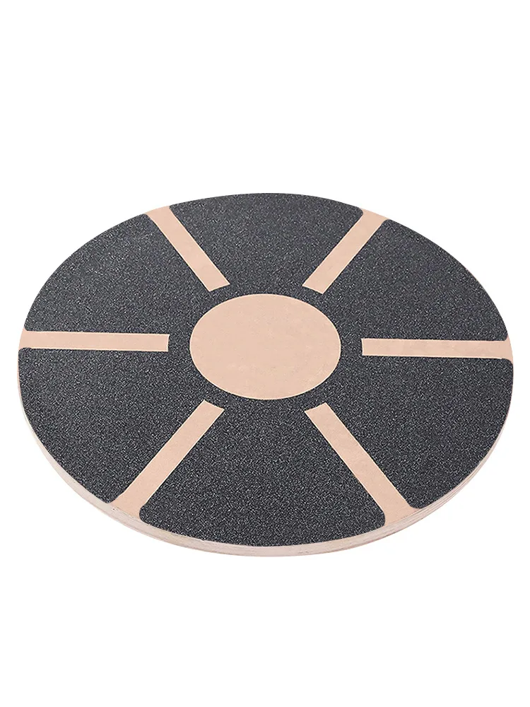 Round Wooden Balance Twisting Disc Lightweight Body Training Gear For Adult Daily Indoor Core Strength Exercise Practice