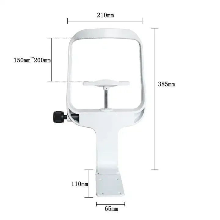 Optical Instrument Chin Rest Forehead Bracket Set for Auto Refractometer TM-10