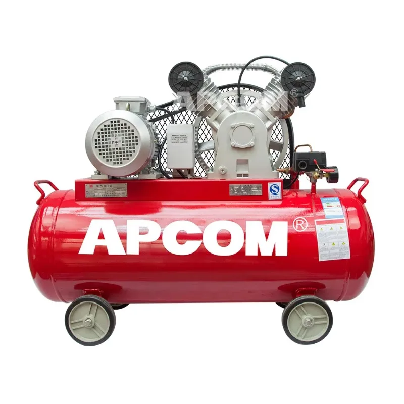 APCOM COMPRESOR 8bar 115psi 1m3/min 30CFM Reciprocating  Piston air Compressor De Ar 7.5kw 10hp Aircompressor
