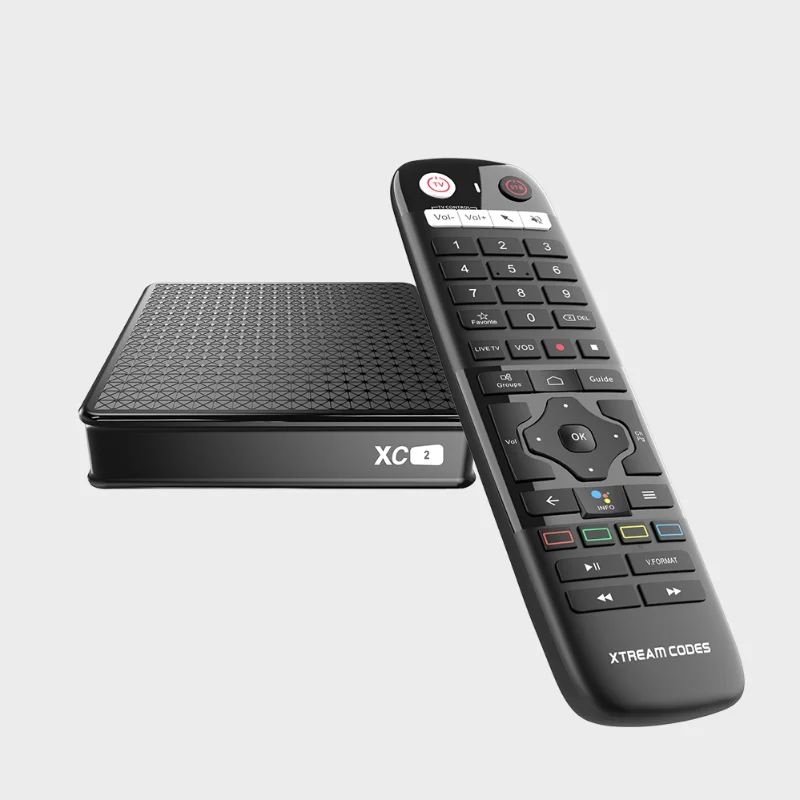 XTREAM CODES XC2 Android 10.0 TV Box Allwinner H313 Quad Core 4K