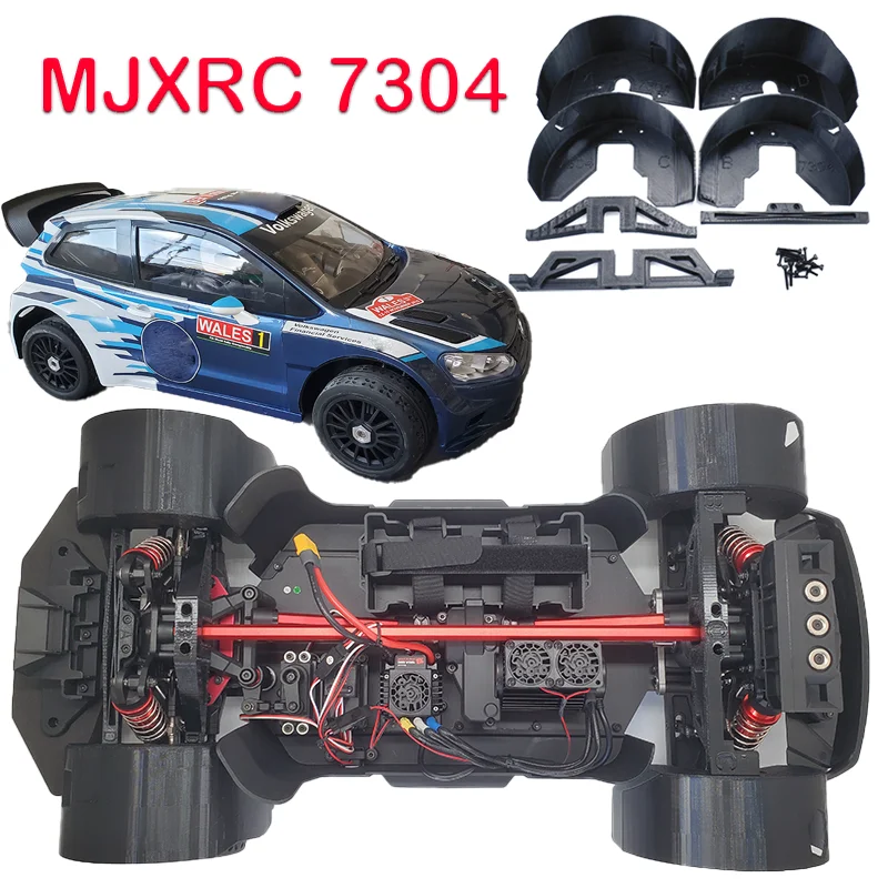 

Для 1/7 Hyper Go MJXRC 7304 POLO передние и задние крылья, арка крыла, радиоуправляемые автомобили, грузовик