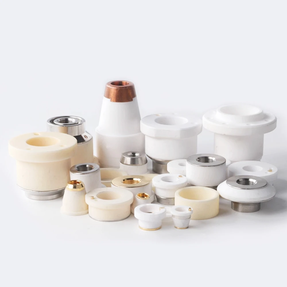 10pcs/Lot Precitec Original Laser Ceramic D28 Nozzle Holder P0571-110287 P0571-1051-00001 For Precitec Fiber Laser Cutting Head