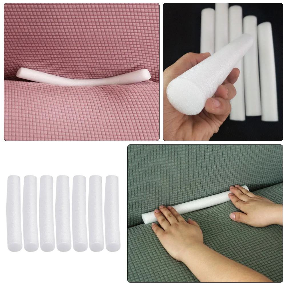 7 ชิ้น Grips โซฟากาว Strip Sticks สําหรับโซฟาโซฟาเบาะสีขาว