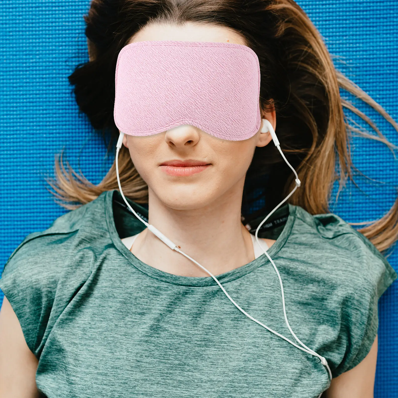 

Дышащая маска с интегрированным носовым фиксатором, маска для глаз с широким охватом для сна, для женщин, для путешествий, защитная.