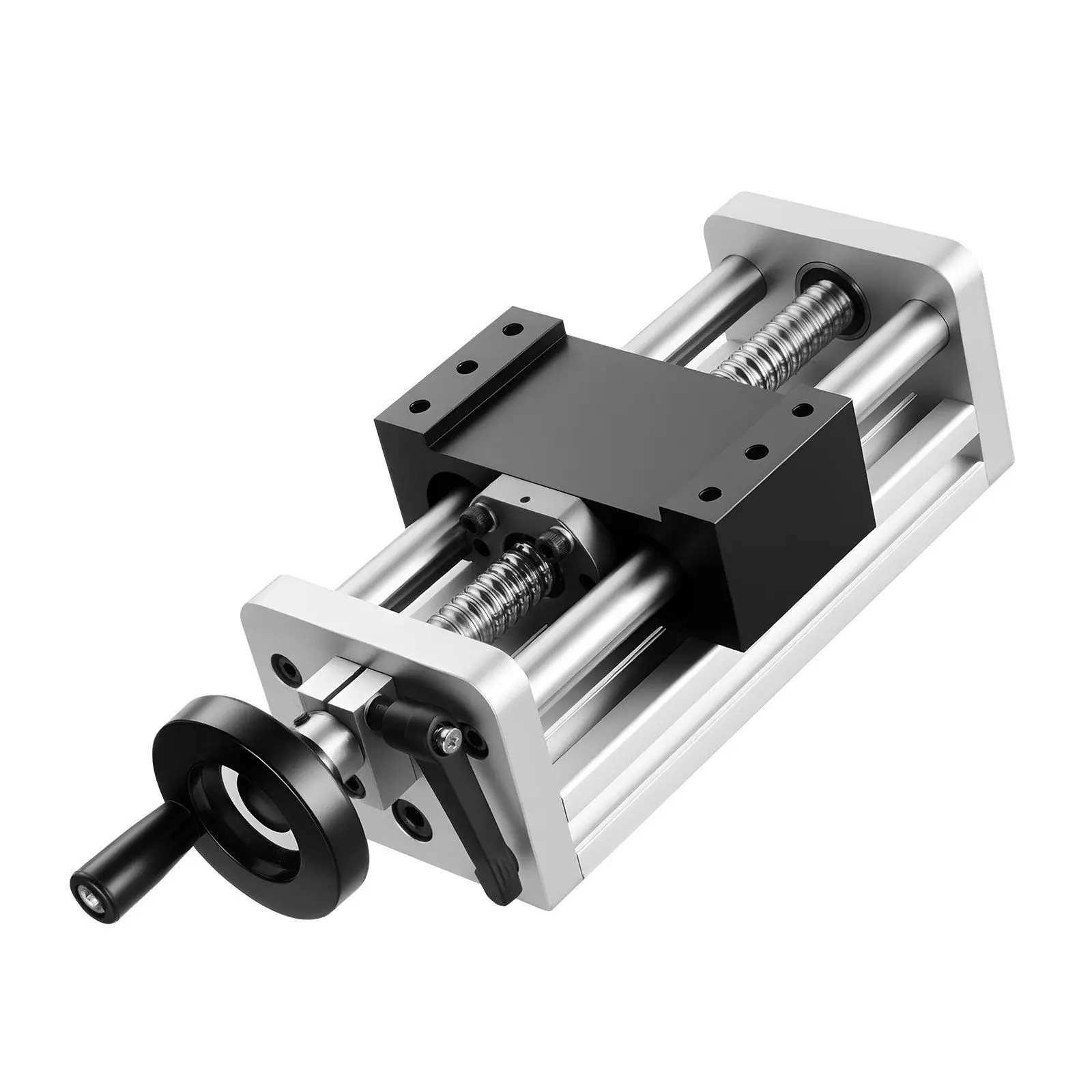 

Linear Stage Actuator, 100 mm Effective Stroke, Ball Screw CNC Linear Motion Guide Rail, Double Optical Axis, C7 High-Precision