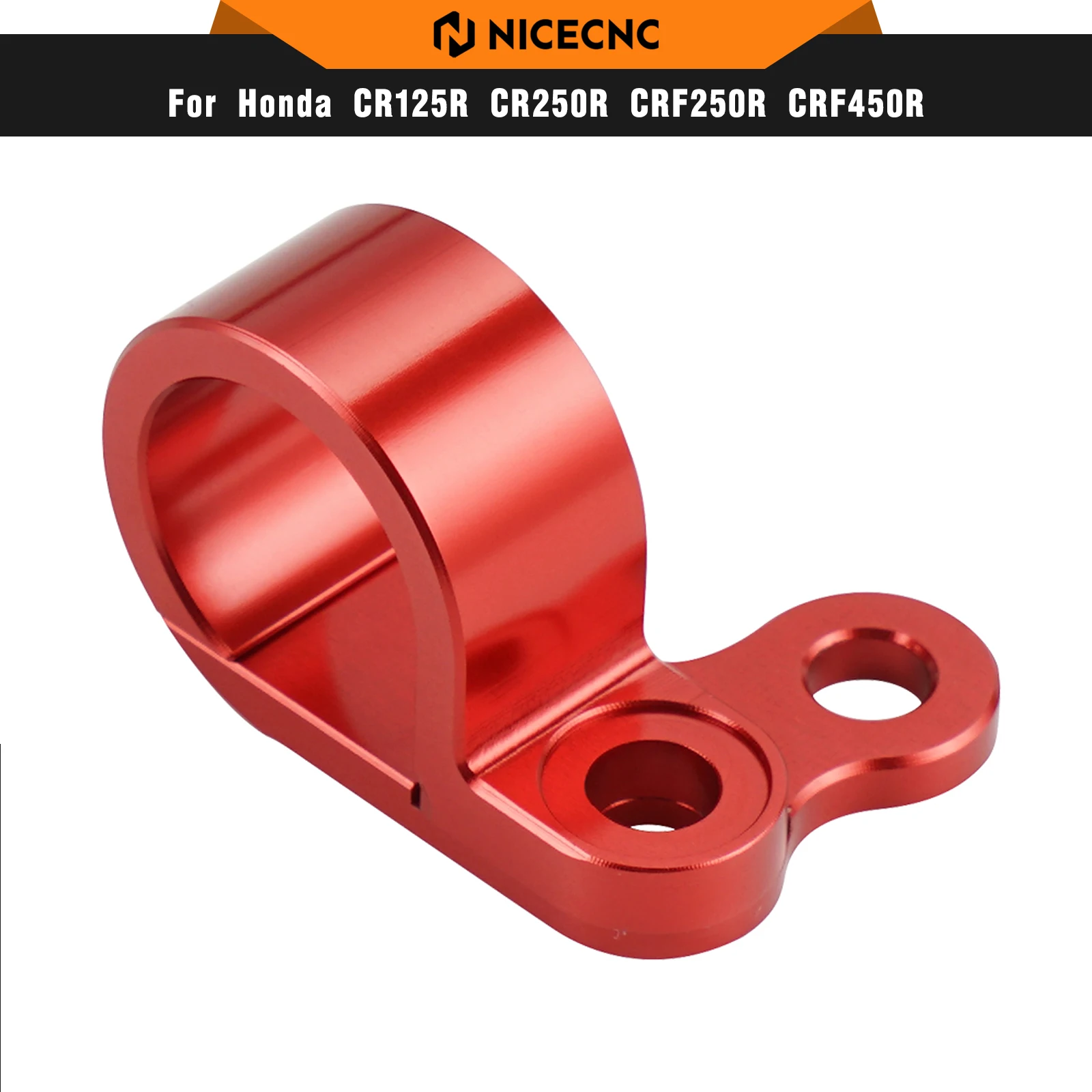 

NICECNC For Honda CRF450R 2002-2012 Brake Line Hose Cable Clamp CRF250R 2010-2013 CRF150R CRF150RB 2007-2022 CRF450X 2005-2017