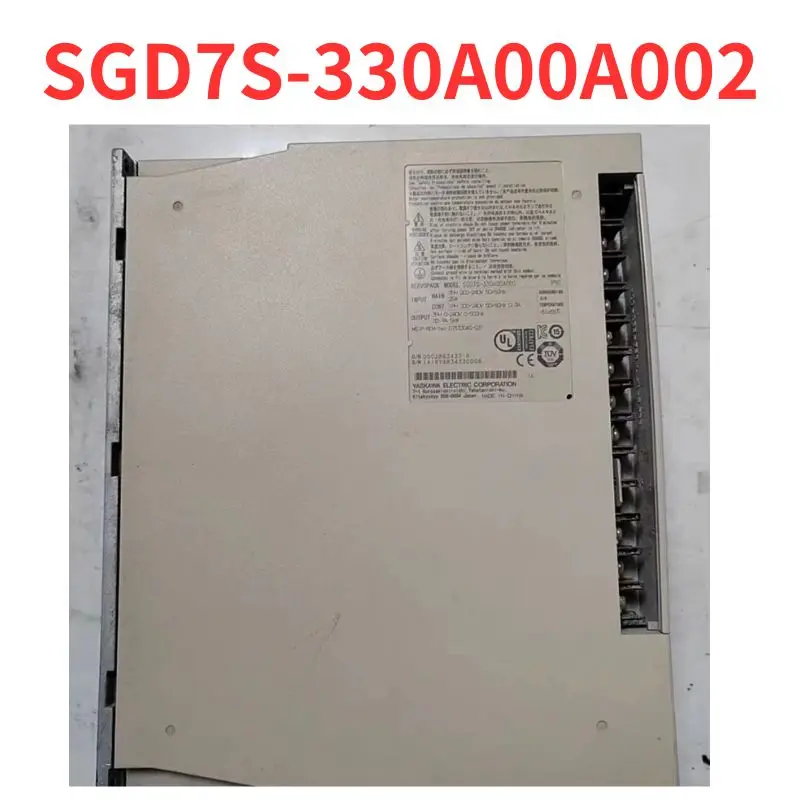 

Second-hand SGD7S-330A00A002 Servo Driver test OK Fast Shipping