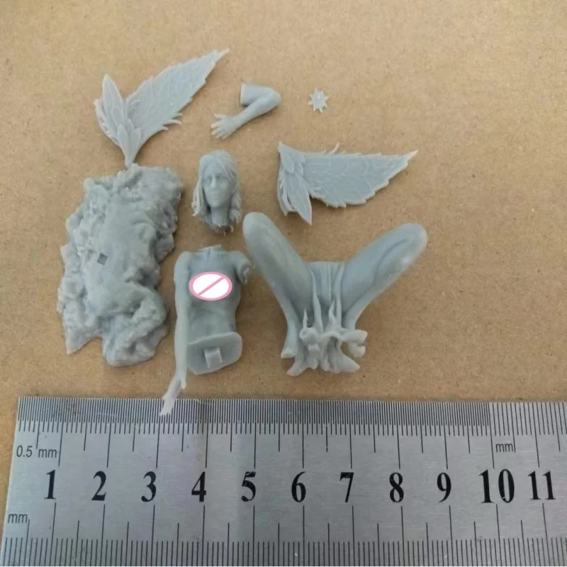 الجنية إيما Nsfw لتقوم بها بنفسك إصدارين الراتنج أرقام أطقم منمذجة 1/24 مقياس غير مصبوغ لعبة ثلاثية الأبعاد غير مجمعة #4