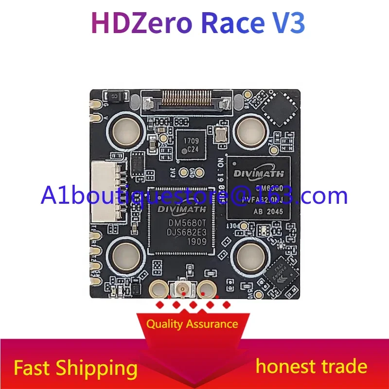 The new HDZero Racing V3 low latency image transfer card 200mw