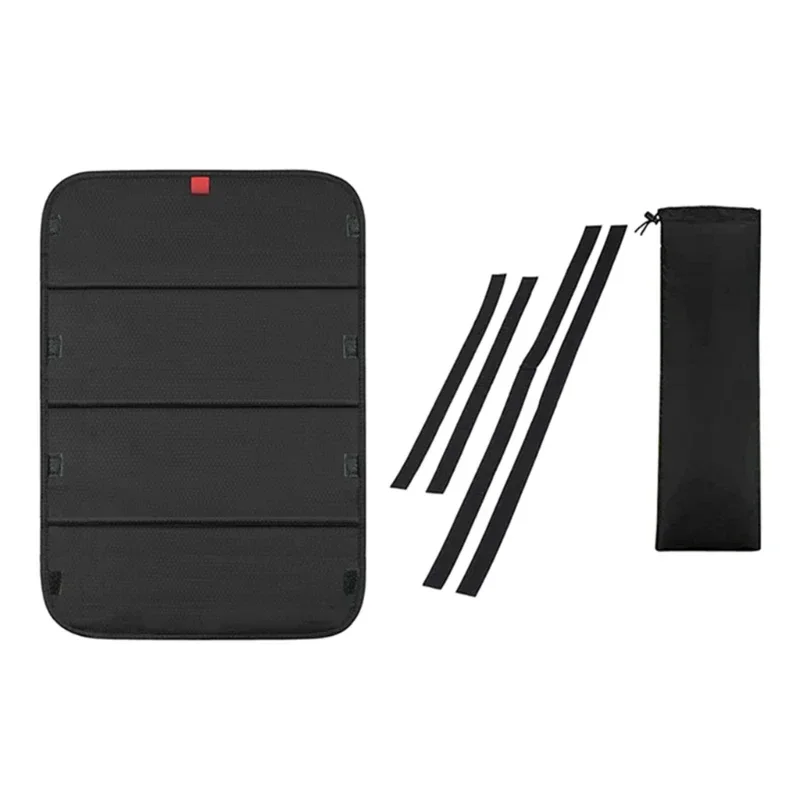 ستائر تعتيم للشمس مقاس 16 × 25 بوصة للمنزل المتنقل قافلة التخييم ستارة درع الخصوصية #6