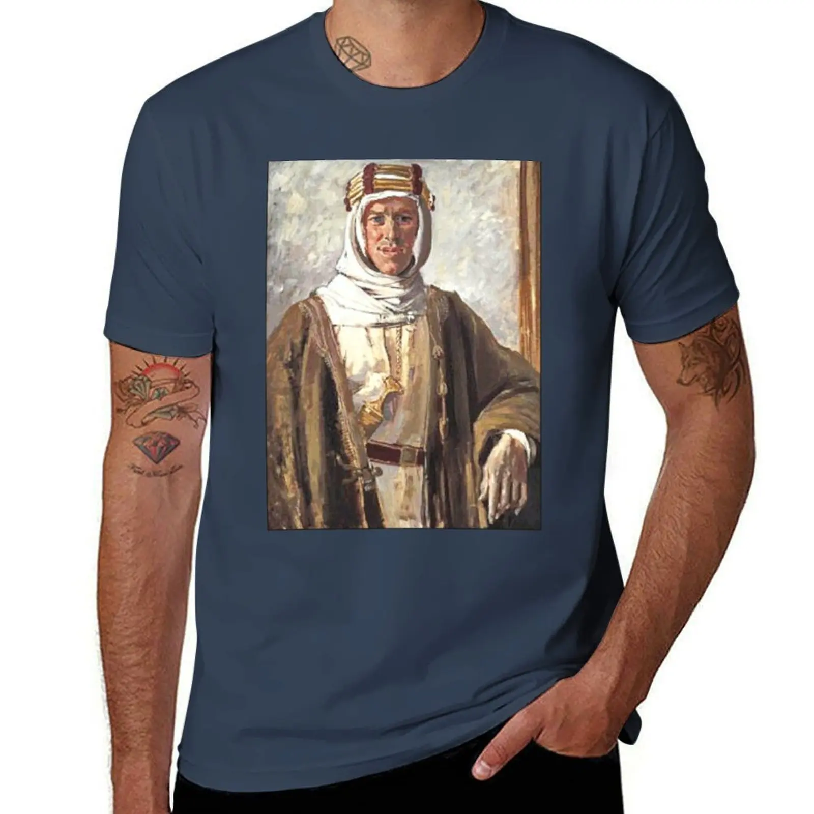 Lawrence of Arabia T-Shirt Big Size Loose Fit Tee Shirt