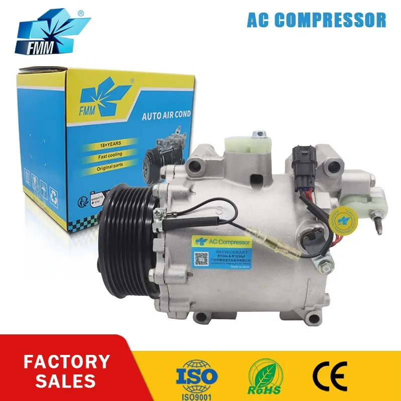 

FMM TRSE07 A/C AC Compressor 12V for Honda CIVIC 2001-2005 3419 38810-RSJ-E01 38810-RSP-E01 38810RSJE01 38810RSPE01