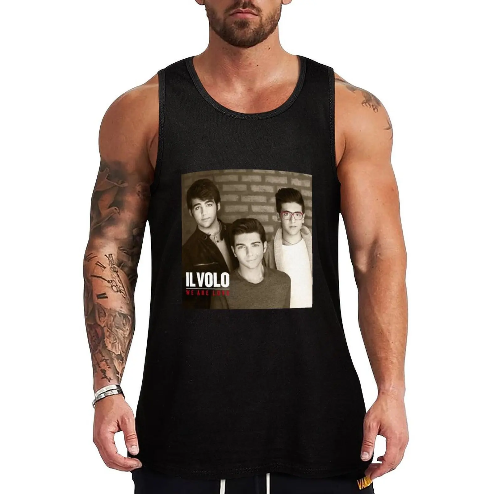 

Il Volo we are love 2 Tank Top Training Athletic Tank Top Lightweight Breathable Wear