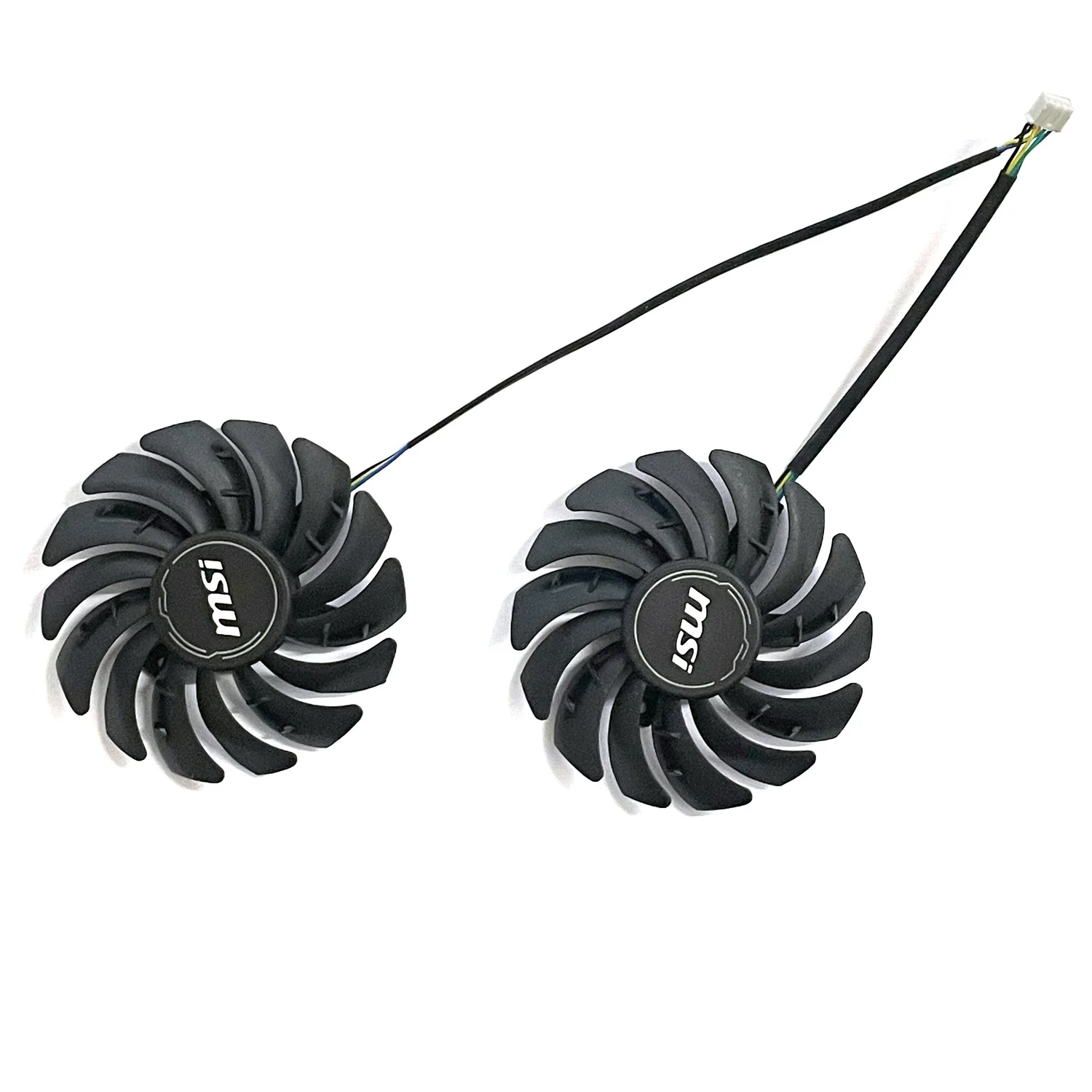 MSI 지포스 RTX3060Ti 3070 3080 3090 벤투스 3X 게임용 그래픽 팬, PLD09210S12HH 4 핀 RTX3090 3080 그래픽 팬, 85mm