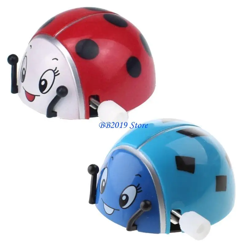 Q0KB Spring Ladybird SOMERSAULT ROTATATION COUSSYS Kinder Kinder Geschenke lustig für p