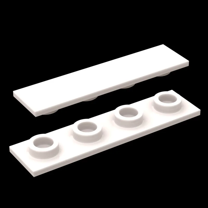 MOC 10PCS Special 2431W Board 1x4 Building Blocks Kit Flat Thin Plate Chassis Fixing Bricks Particle DIY Idea Adult Toy Gifts