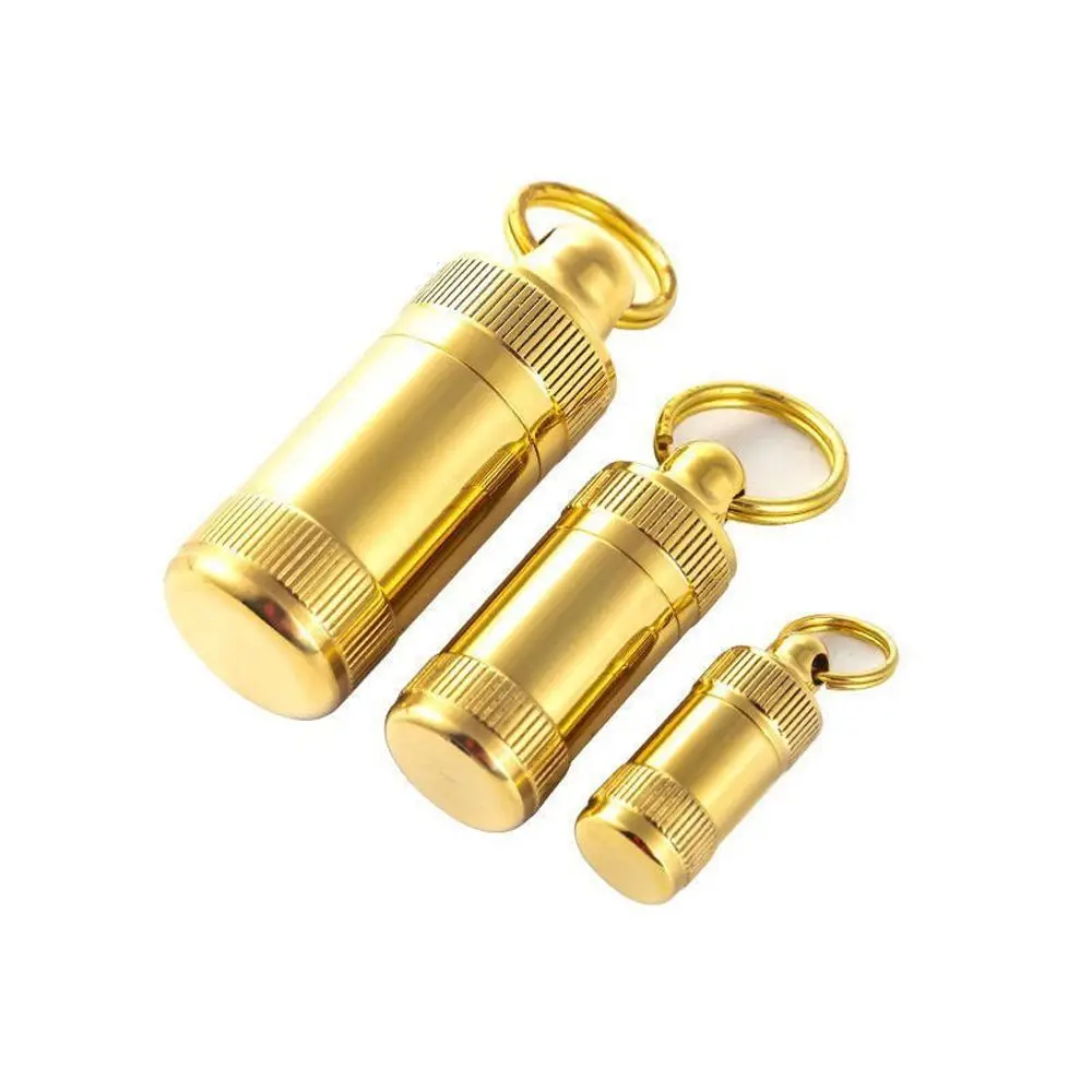 Tablet Container Earplugs Capsule Camping Outdoor Accessory Travel Keychain Holder Medicine Bottle Pill Case Pill Storage Box