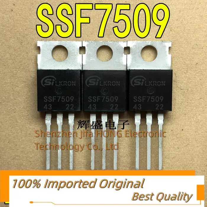 10PCS/Lot  SSF7509  MOSFET 80A 80V TO-220 Imported Original Best QualityReally Stock Original