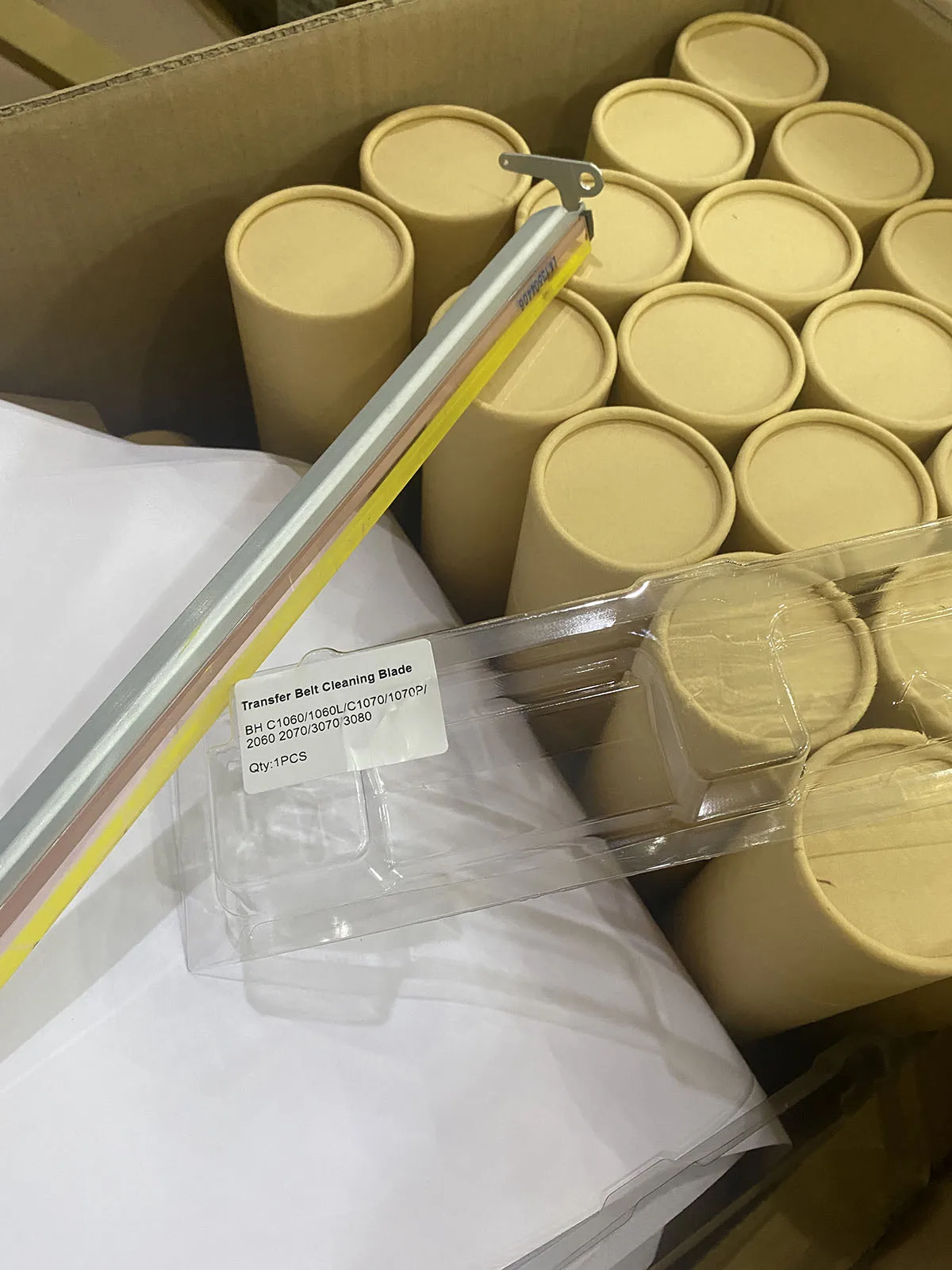 

2X A50UR70K00 AAK7R71711 Transfer Belt Cleaning Blade For Konica Minolta Bizhub PRESS C1060 C1070 C2060 C2070 C3070 C3080 C3080P