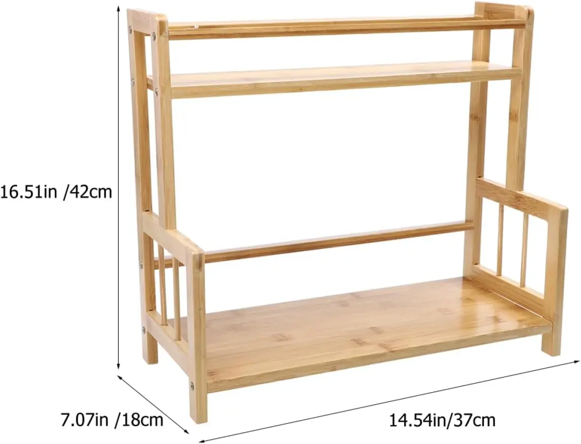 Storage Rack Household Spice Stand Kitchen Cabinet Organizers Daily Spice Stand Condiment Organizer Rack Seasoning Rack