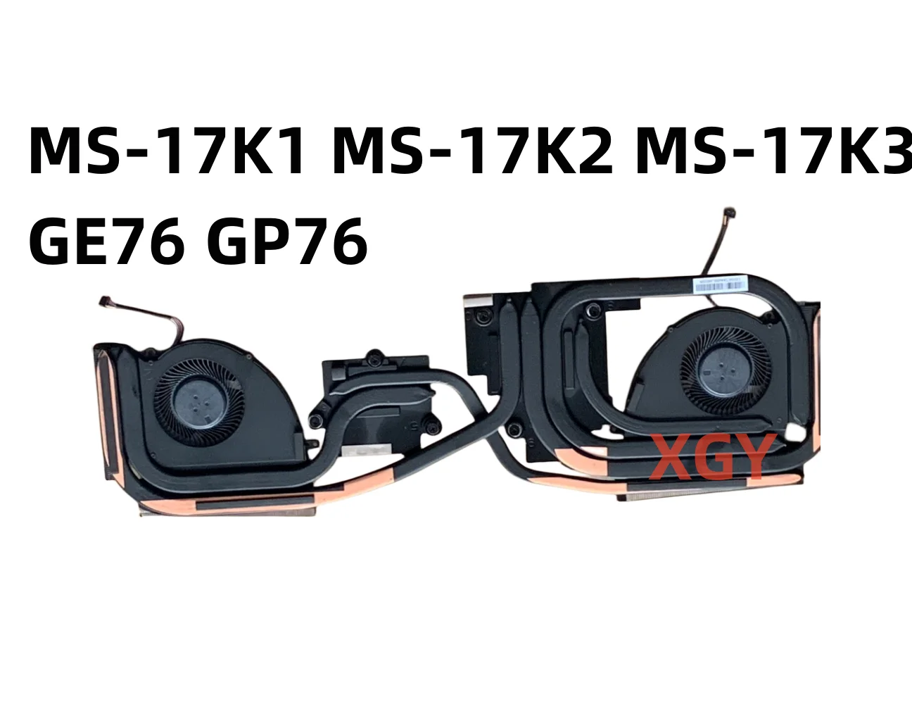 

Original FOR MSI GE76 GP76 Radiator Fan MS-17K1 MS-17K2 MS-17K3 100% Tested Perfectly
