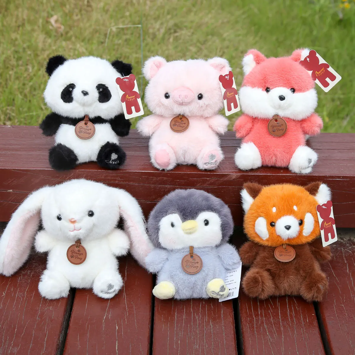 

17cm Cute Chubby Zoo Series Plush Doll Toy With Scented Pets Elephant Pig Rabbit Plush Stuffed Dolls For Boy Girls Birthday Gift