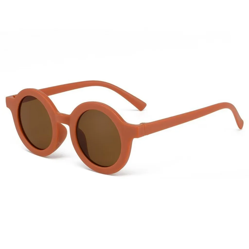 Kids Sunglasses Korean Round Frame Sunglasses Retro Korean Sunglasses Retro For Daily Sun Outdoor Sports Travel