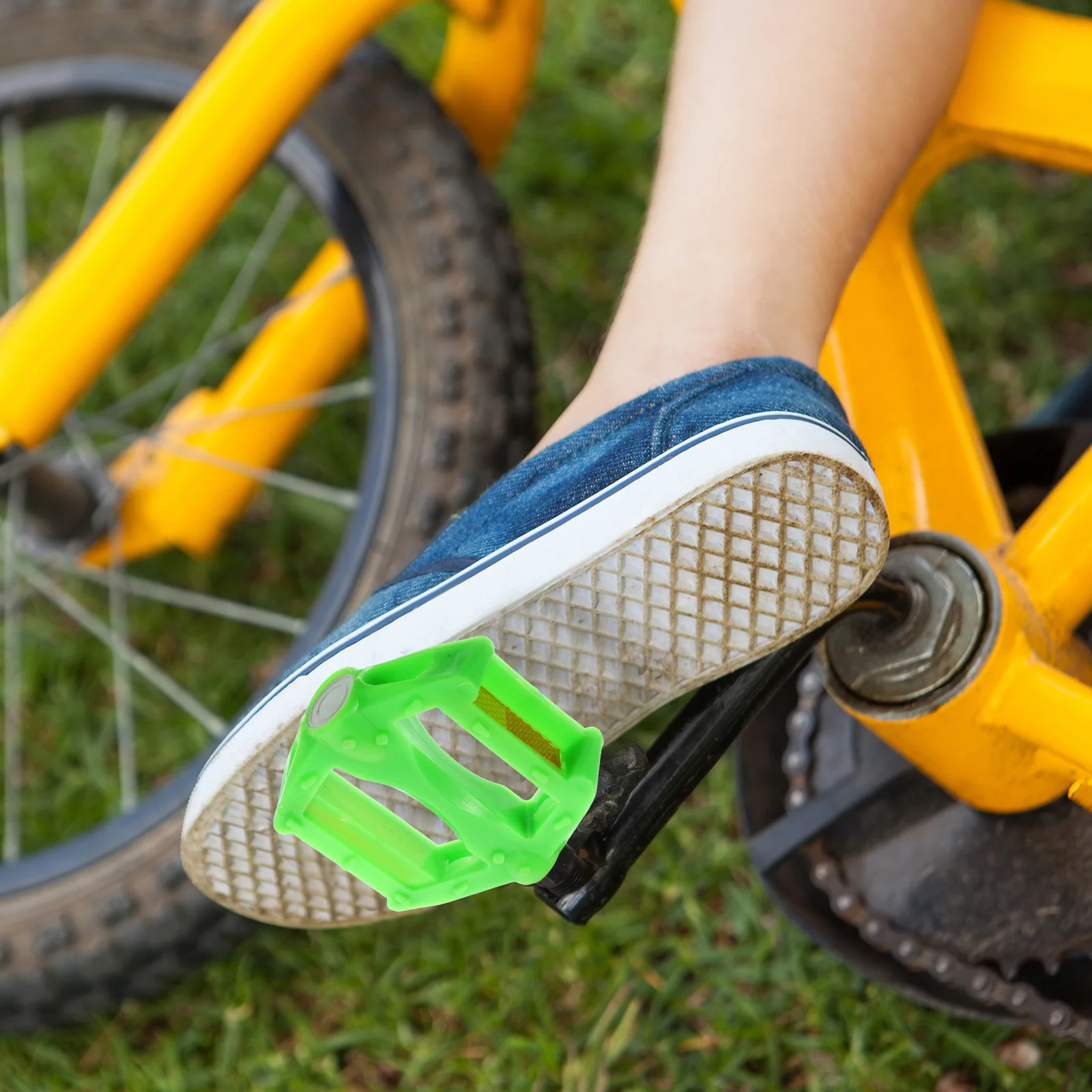 

5pcs 5 Count Bicycle Spike Pedals Toe Clips Bike Replacement Accessories for Adult Bikes Aluminium