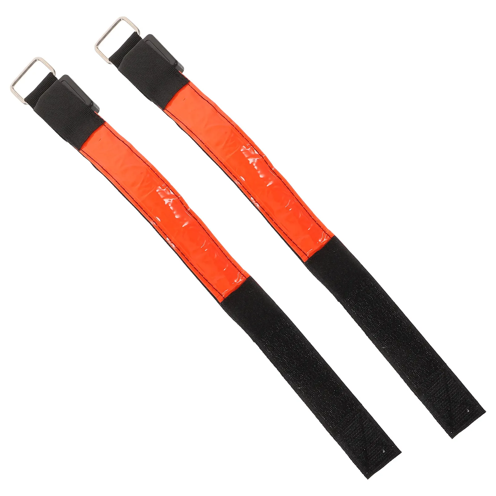 

2 Pcs Props Luminous Armband Night Run Reflective Belt Safety Reflectors for Walking Pvc Running Light
