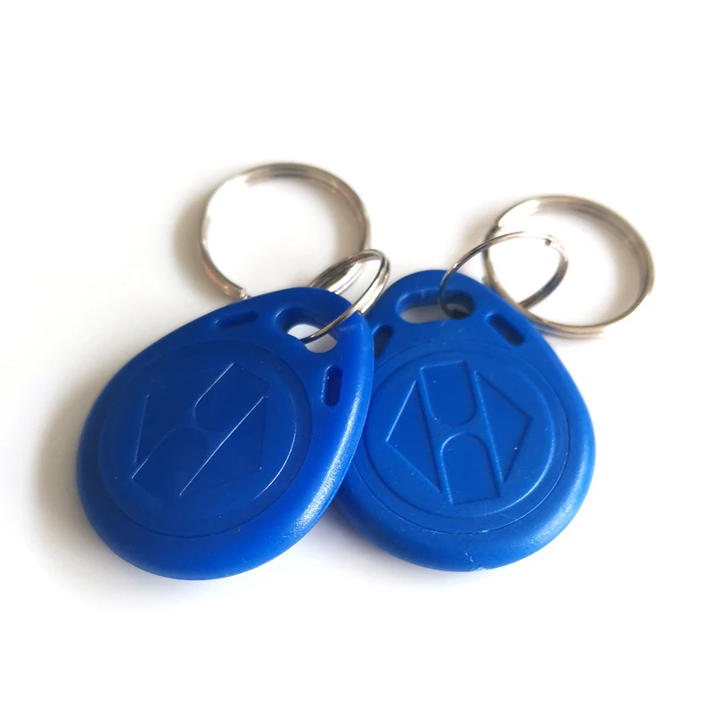 100pcs/lot 13.56mhz Ultralight C Keyfob Keytag NFC Tag